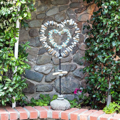 Double Heart Garden Stand