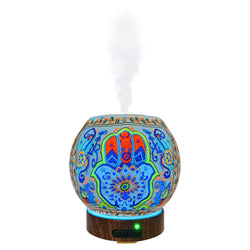Handcrafted Ultrasonic Essential Oil Diffusers (Hamsa) Handcrafted Ultrasonic Essential Oil Diffusers (Hamsa)