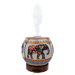 Handcrafted Ultrasonic Essential Oil Diffusers (Ethnic Elephant)