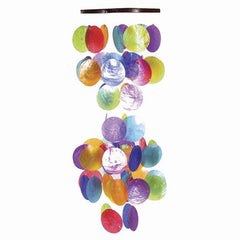 Mulitcolor Capiz Chime