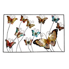 Wall Butterflies Framed in Flight