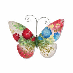 Butterfly Wall Decor Spring Flowers