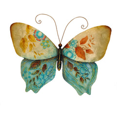 Wall Butterfly Blue and Pearl