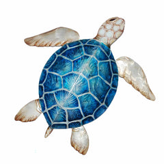 Sea Turtle Small Wall Decor Blue