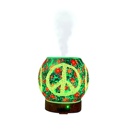 Handcrafted Ultrasonic Essential Oil Diffusers (Peace Sign) Handcrafted Ultrasonic Essential Oil Diffusers (Peace Sign)
