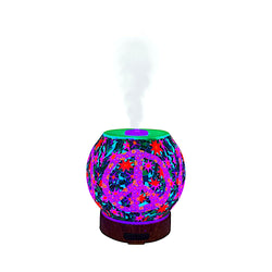 Handcrafted Ultrasonic Essential Oil Diffusers (Peace Sign) Handcrafted Ultrasonic Essential Oil Diffusers (Peace Sign)