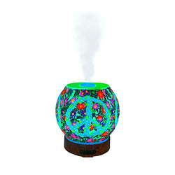 Handcrafted Ultrasonic Essential Oil Diffusers (Peace Sign) Handcrafted Ultrasonic Essential Oil Diffusers (Peace Sign)