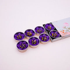 Purple Campanula Scented Tealights