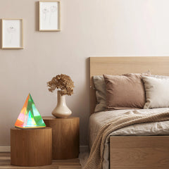 Pyramid LED Table Lamp