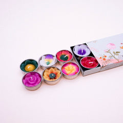 Assorted Tropical Flower Scented Tealights