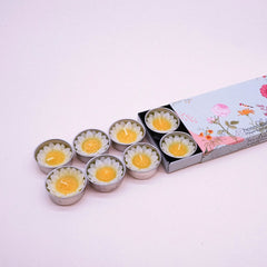 White Daisy Scented Tealights