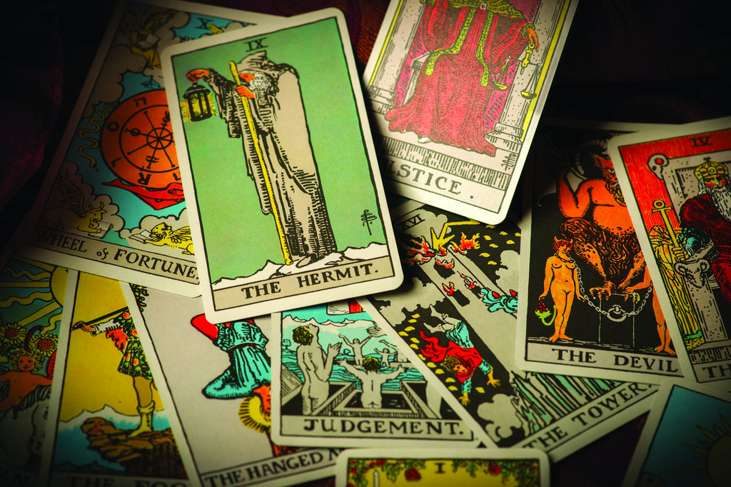 Tarot cards are a tool used for divination and self-discovery