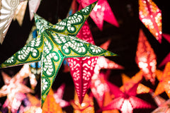 Hanging Paper Star Lanterns collection om gallery