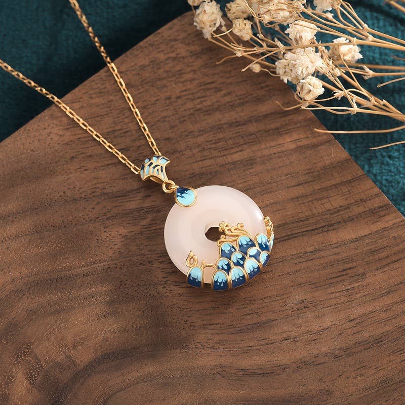A View of Sea Jade Necklace