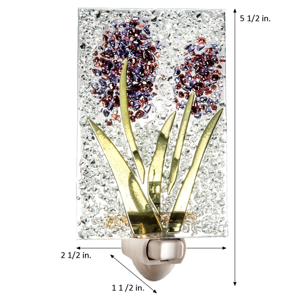 Fused Glass Flower Night Light NTL 209 Series
