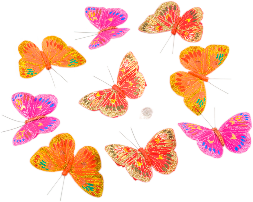 Summer Sunset Butterfly Garland - THH1212
