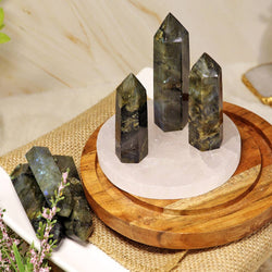 Labradorite Gemstone Tower - Labradorite Gemstone Generator