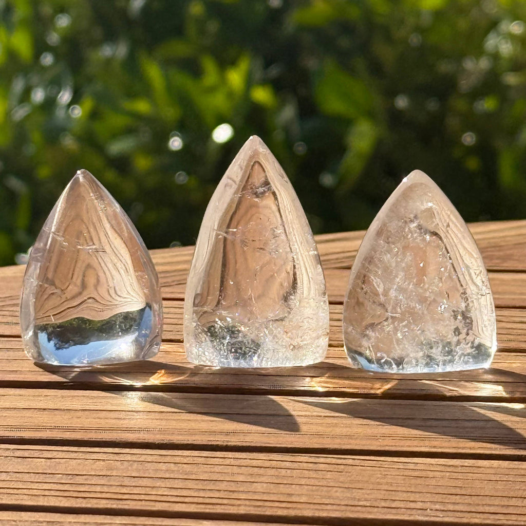 Clear Quartz Teardrops