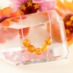 Carnelian Big Wishes Necklace for Happiness