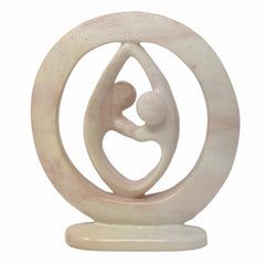 Lover's Embrace Natural Stone Sculpture - 3 SIZES: 6