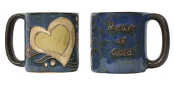 Mara Stoneware Heart of Gold Mug