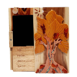 Mother of Pearl Tree of Life - Hand Carved Gift Box