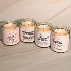 I Love You With My Whole Ass - Funny Flames Candle Co