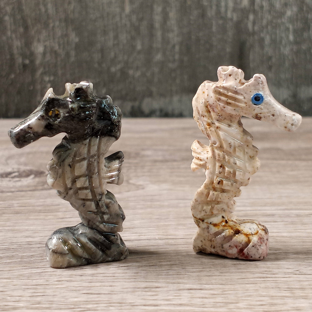 Soapstone Animals: Sea Horse