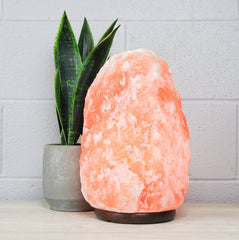 Natural PINK Himalayan Salt Lamp - 33-44 Lbs