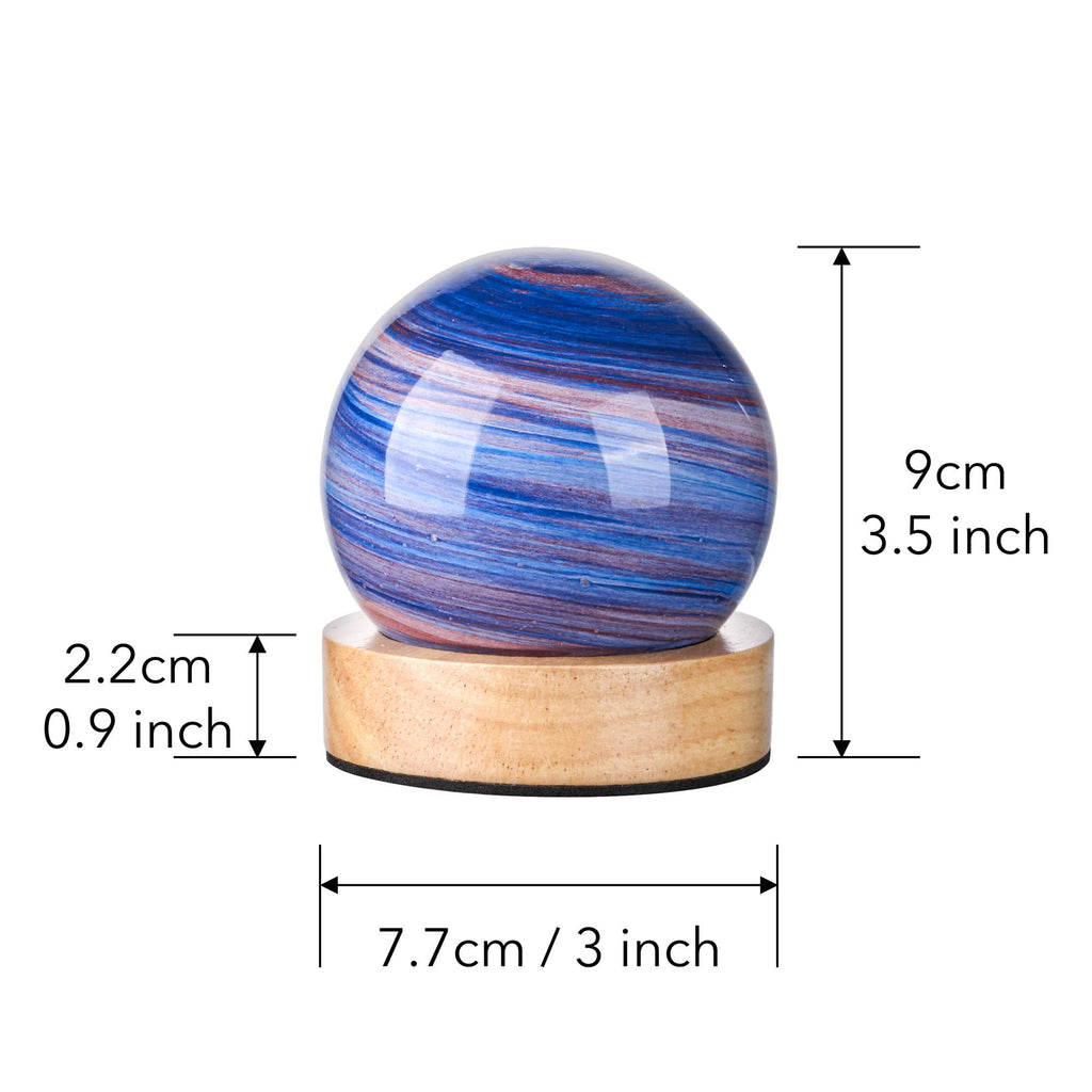 Creative Planet Night Light with USB Cord: Purple