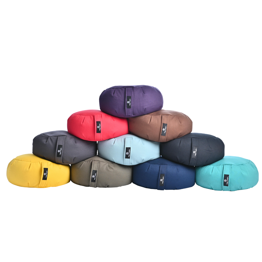 Zafu Meditation Cushion: Plum