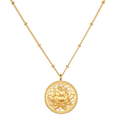 Blessed Beginnings Lotus Necklace