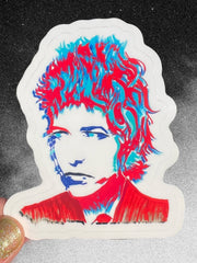 Bob Dylan STICKER 3 Inch