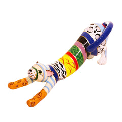Feline Stretching Cat