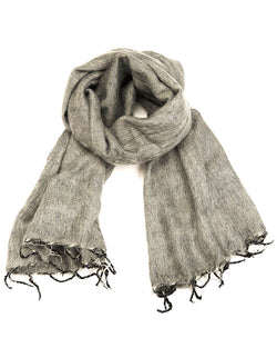 Brushed Woven Shawl, Frost