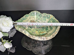 Incredible Stone Bowl Handmade from Fluorite, Crystal Bowl