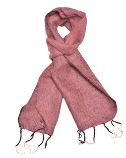 Brushed Woven Scarf, Carnation