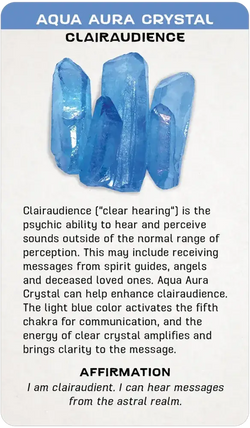 Crystal Blessing Cards