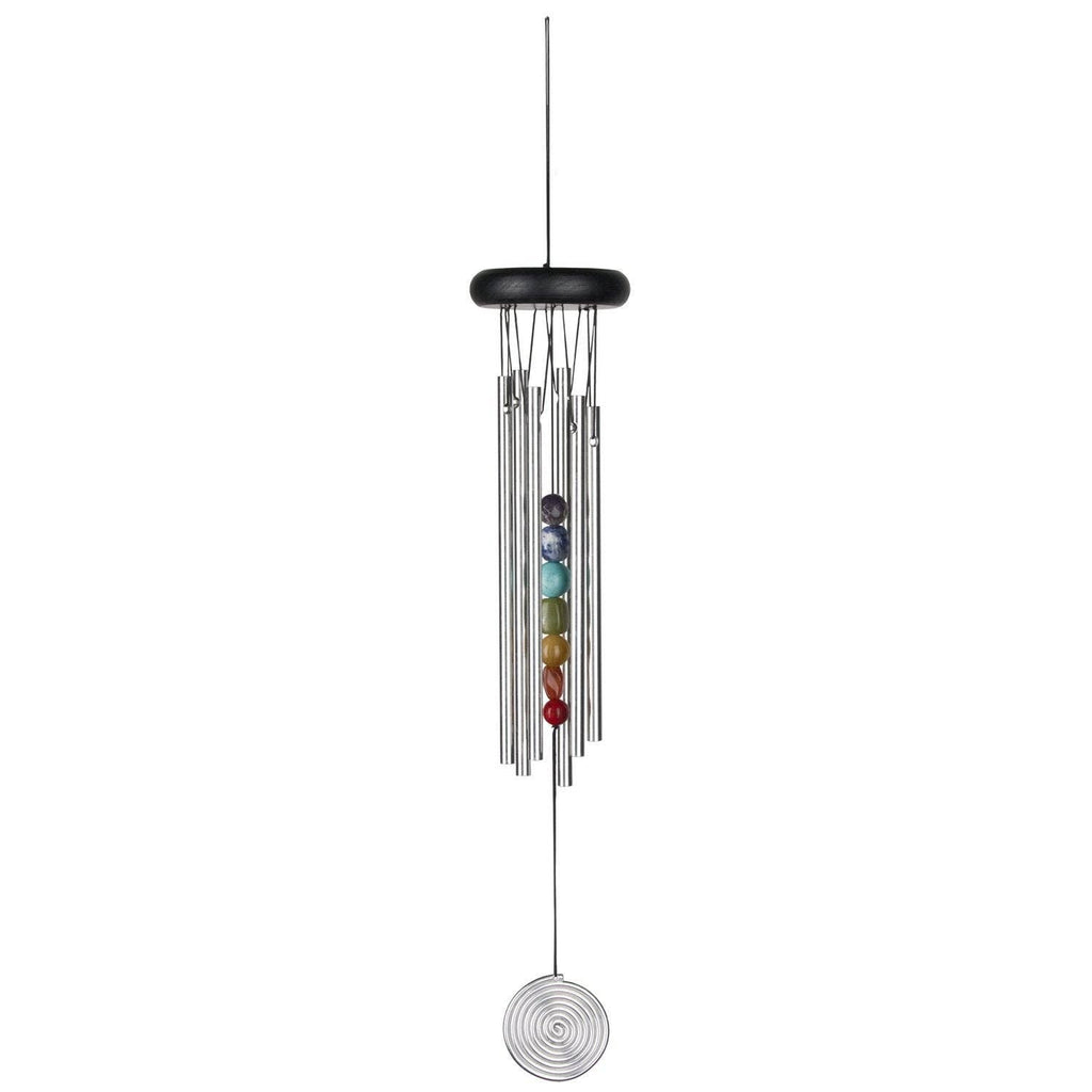 Woodstock Chakra Chime™ - Seven Stones, Silver