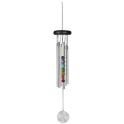 Woodstock Chakra Chime™ - Seven Stones, Silver