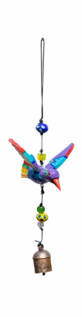 Happy Hummingbrd/Hand Pained/Beds & Bell (Min.2)