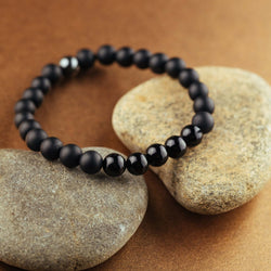 Black Onyx Men's Bracelet for Strong