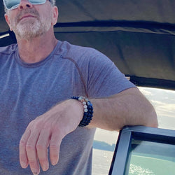 Rhyolite Men's Bracelet For Fatherhood