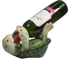 Green Turtle Wine Holder