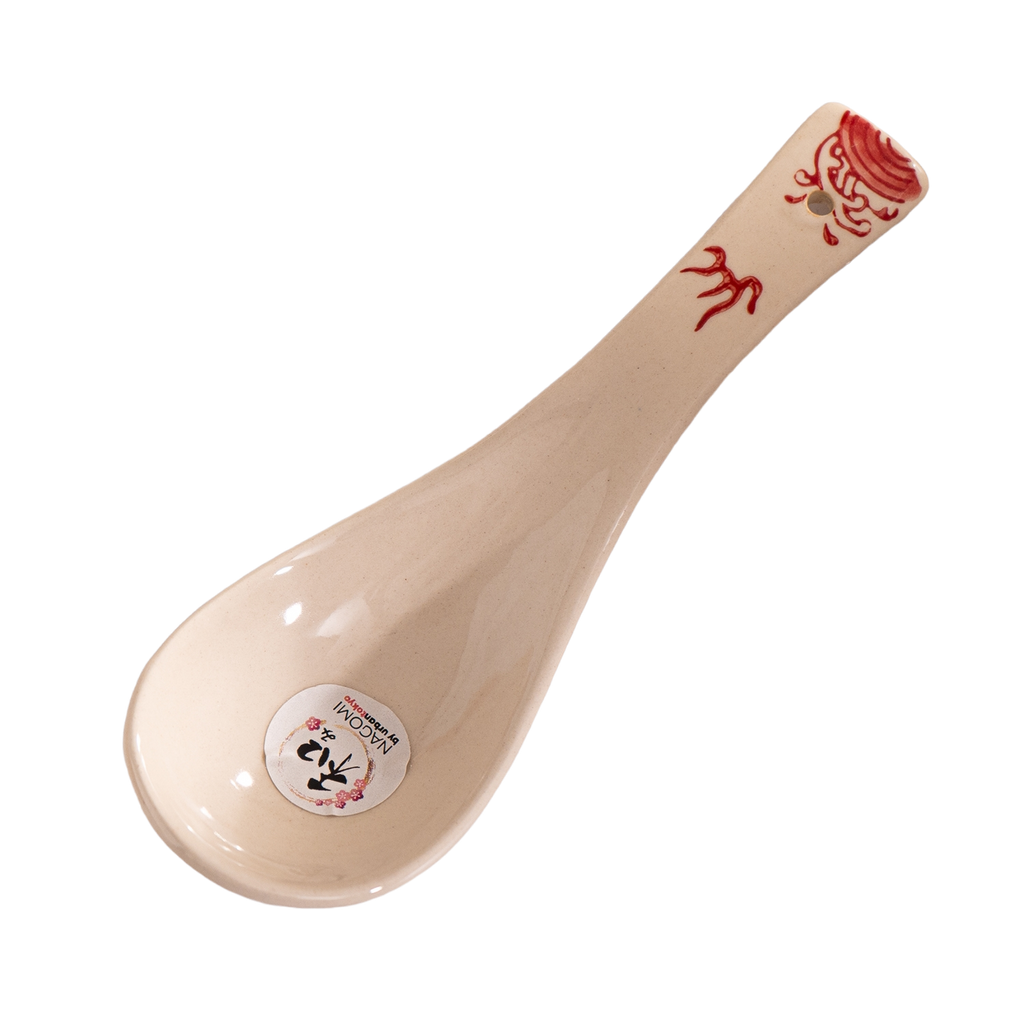Red Dragon Bowl w/ Chopsticks, Spoon, Lid and Trivet Set