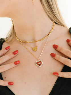 Crimson Memories | Heart Necklace