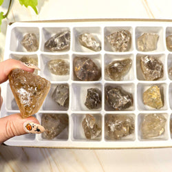Smoky Quartz Flat - Smoky Quartz Crystal