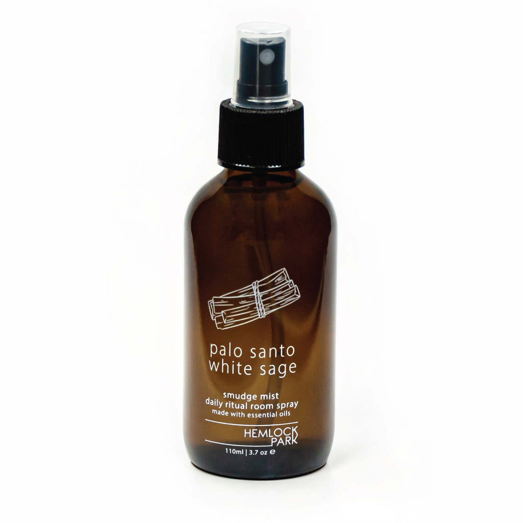 Smudge Spray & Crystal Set: White Sage