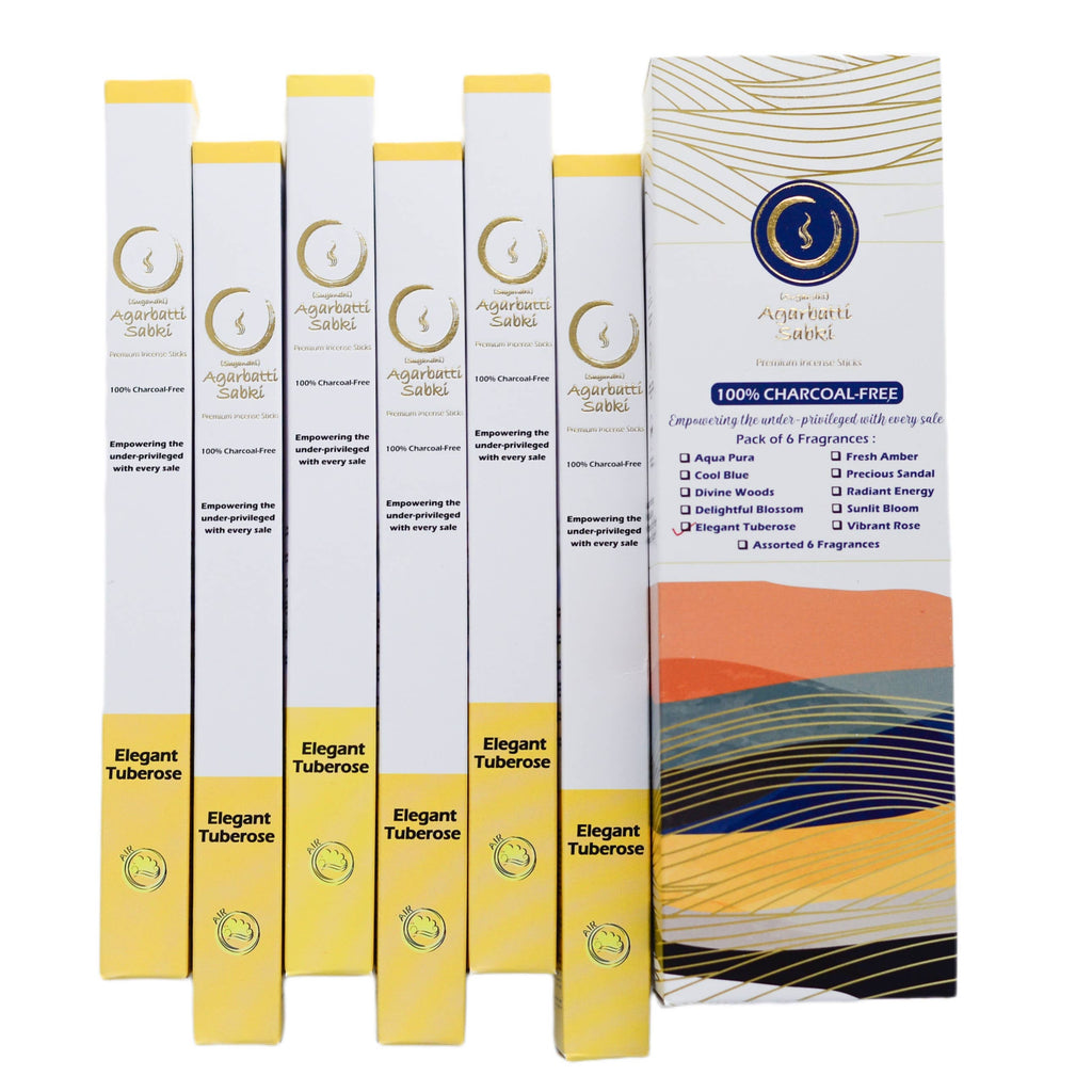 Tuberose Elements Balancing Incense sticks - 120 sticks 