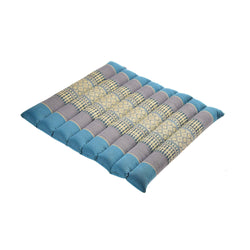 Zafuko Rollable Yoga & Meditation Cushion: Burgundy/Orange / Medium